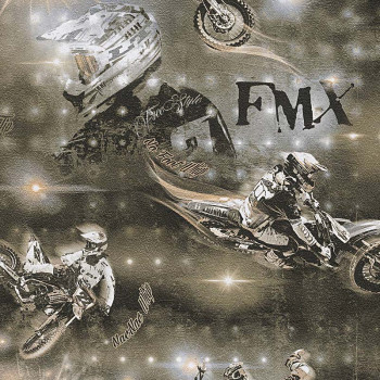 Papel de Parede Motocross - Boys & Girls 6 - 306562 - TNT