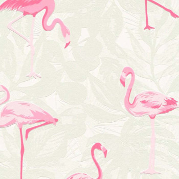 Papel de Parede Flamingo - Boys & Girls 6 - 359801 - TNT